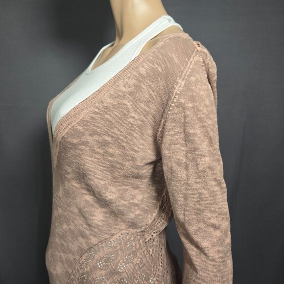 Vintage Diesel Womens Sweater Size XS Thin Knit V neck Grunge Indie Sleaze - Picture 8 of 14